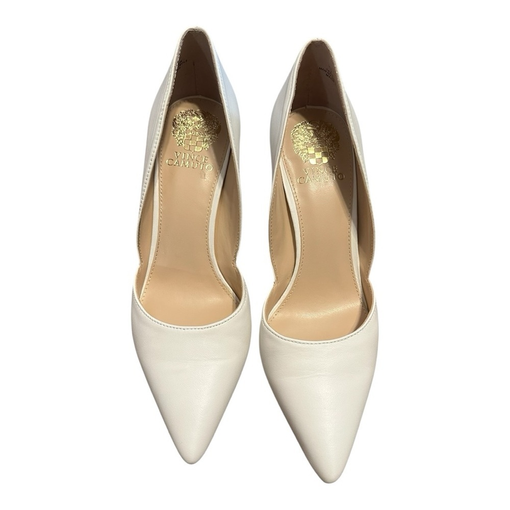Vince Camuto White Heels